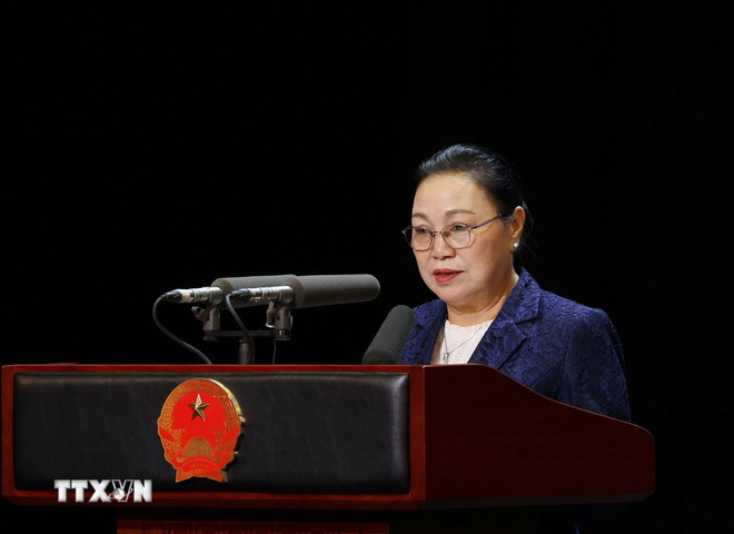 "50 năm qua là chặng đường lịch sử rực rỡ của nhân dân các dân tộc Lào"- Ảnh 4.