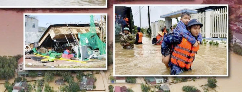 Khắc phục hậu quả bão, lũ