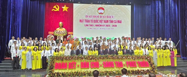 Đại hội đại biểu MTTQ Việt Nam tỉnh Cà Mau lần thứ I, nhiệm kỳ 2025 - 2030- Ảnh 5.