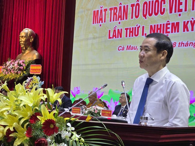 Đại hội đại biểu MTTQ Việt Nam tỉnh Cà Mau lần thứ I, nhiệm kỳ 2025 - 2030- Ảnh 3.