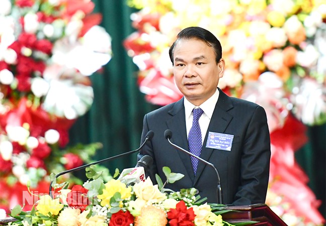 Ông Mai Văn Tuất tái cử giữ chức Chủ tịch Ủy ban MTTQ Việt Nam tỉnh Ninh Bình- Ảnh 7.