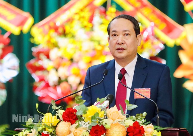 Ông Mai Văn Tuất tái cử giữ chức Chủ tịch Ủy ban MTTQ Việt Nam tỉnh Ninh Bình- Ảnh 3.