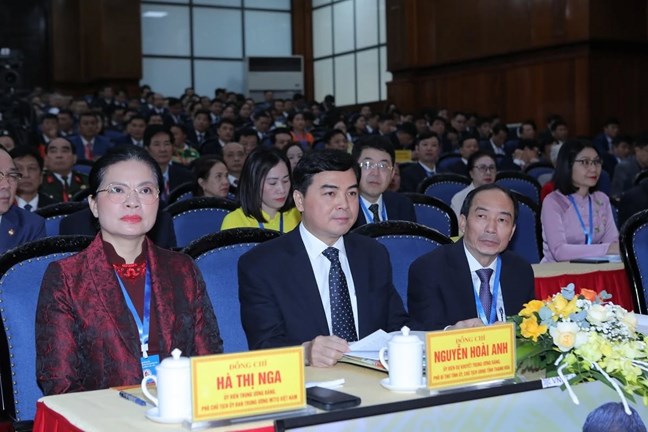 Bà Hà Thị Nga dự Đại hội đại biểu MTTQ Việt Nam tỉnh Thanh Hóa lần thứ XVI- Ảnh 2.