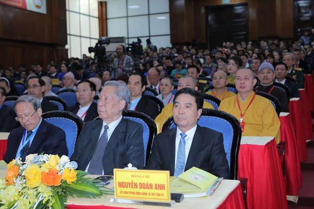 Bà Hà Thị Nga dự Đại hội đại biểu MTTQ Việt Nam tỉnh Thanh Hóa lần thứ XVI- Ảnh 3.