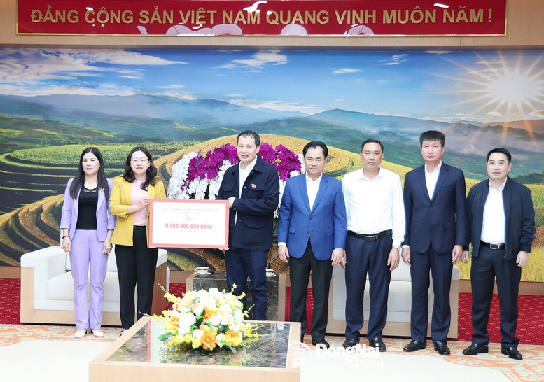 Đồng Nai hỗ trợ 41 tỷ đồng giúp 4 tỉnh miền Bắc khắc phục hậu quả bão lũ- Ảnh 1.