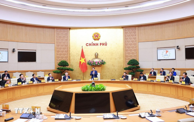 Thủ tướng: Tạo khung khổ pháp lý đột phá, vận hành Trung tâm tài chính quốc tế- Ảnh 1.