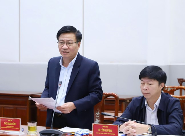 Phó Chủ tịch Hoàng Công Thủy cho ý kiến vào nội dung chuẩn bị tổ chức Đại hội đại biểu MTTQ Việt Nam tỉnh Quảng Trị lần thứ I- Ảnh 5.