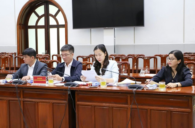 Phó Chủ tịch Hoàng Công Thủy cho ý kiến vào nội dung chuẩn bị tổ chức Đại hội đại biểu MTTQ Việt Nam tỉnh Quảng Trị lần thứ I- Ảnh 4.