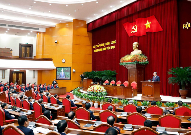 Bế mạc Hội nghị lần thứ 14 Ban Chấp hành Trung ương Đảng khóa XIII- Ảnh 1. Bế mạc Hội nghị lần thứ 14 Ban Chấp hành Trung ương Đảng khóa XIII- Ảnh 1.