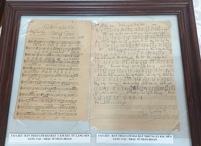 Bảo tàng Hồ Chí Minh tiếp nhận kỷ vật về Bác từ gia đình nhạc sỹ Trần Hoàn- Ảnh 1.