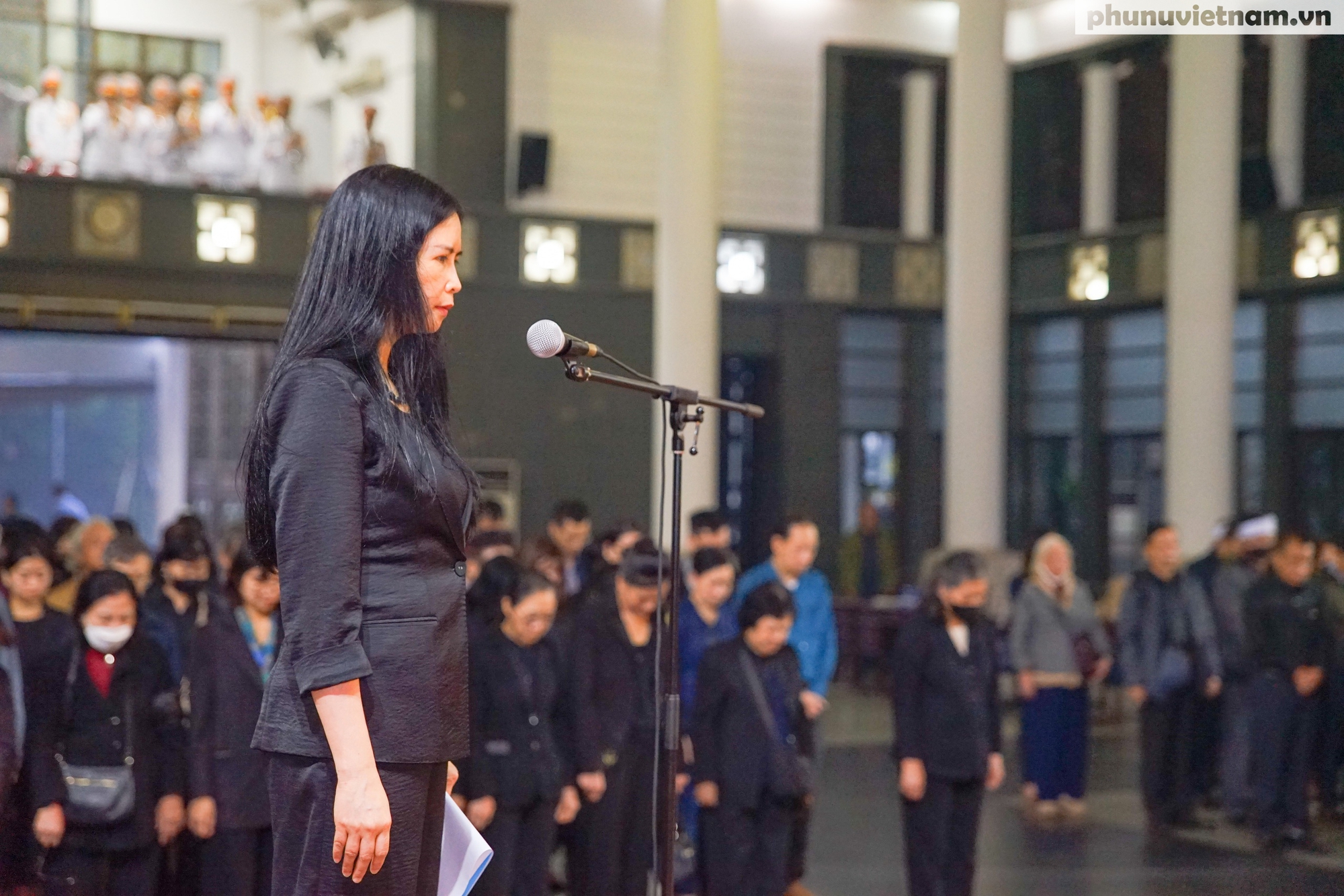 Trang nghiêm, xúc động Lễ tang Anh hùng Lực lượng Vũ trang Nhân dân Trương Thị Khuê- Ảnh 10. Trang nghiêm, xúc động Lễ tang Anh hùng Lực lượng Vũ trang Nhân dân Trương Thị Khuê- Ảnh 10.