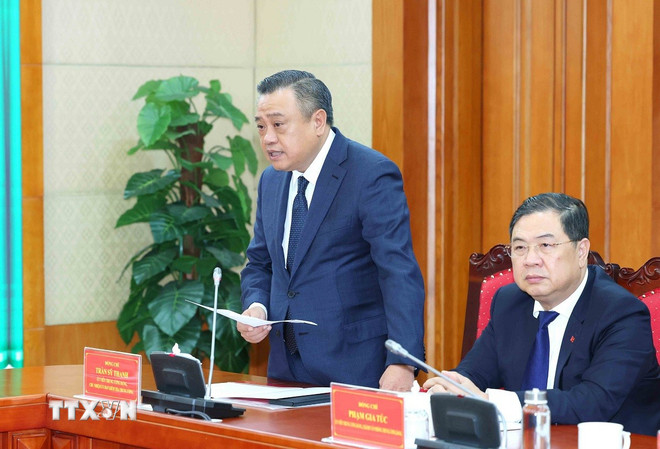 Bàn giao công tác của Chủ nhiệm Ủy ban Kiểm tra Trung ương- Ảnh 4.