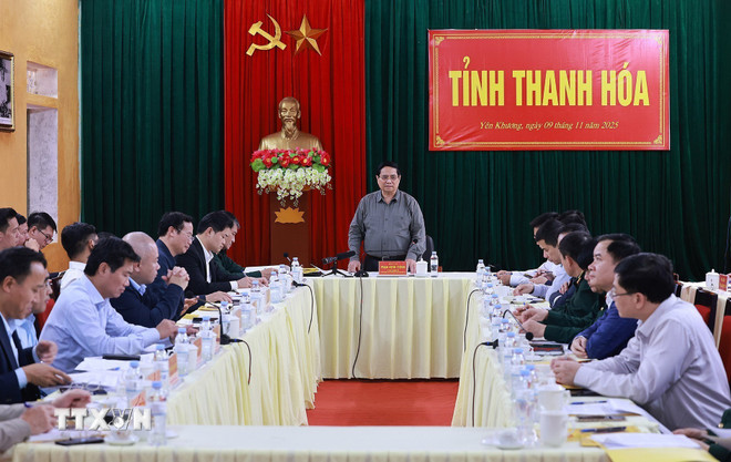 Thủ tướng Phạm Minh Chính: Thanh Hóa cần nâng cao hiệu quả 'tứ sơn'- Ảnh 1.