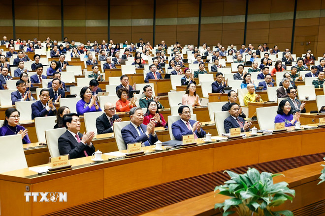 Kỳ họp Quốc hội thứ 10: Dấu ấn đặc biệt quan trọng của Quốc hội khóa XV- Ảnh 1.