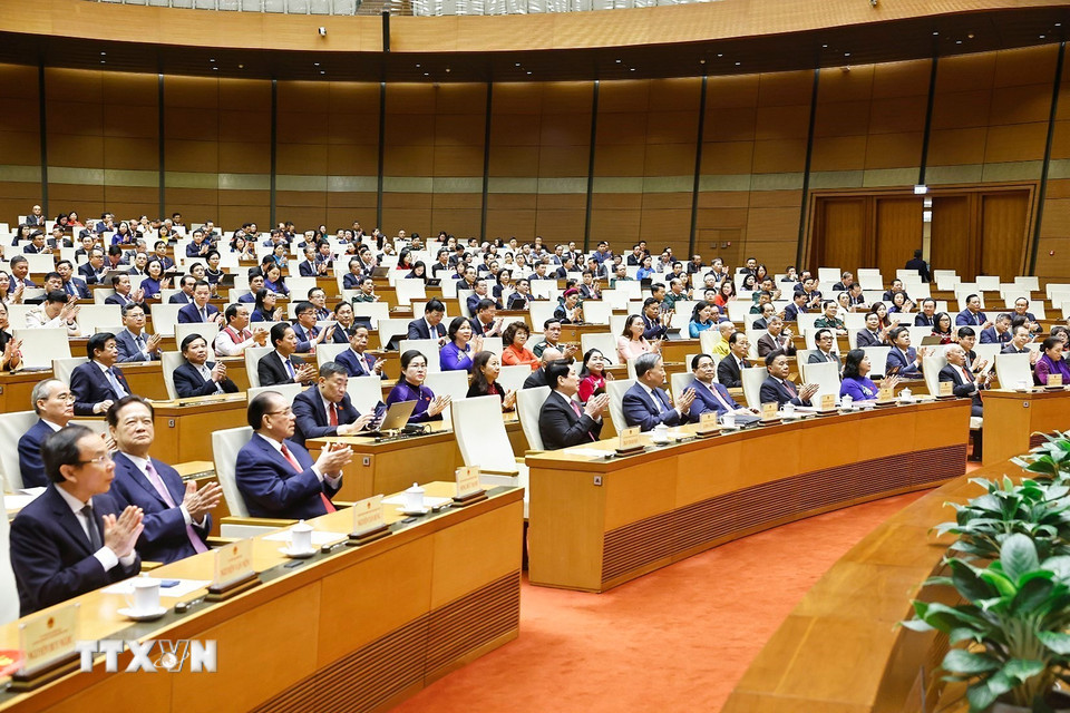 Toàn cảnh Phiên bế mạc Kỳ họp thứ 10, Quốc hội khóa XV- Ảnh 5.