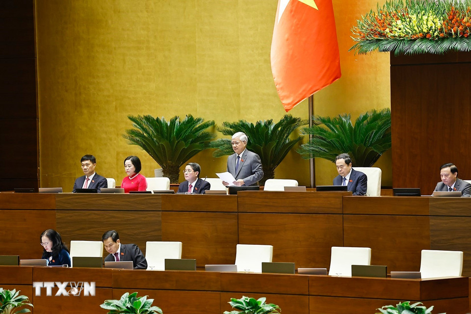 Toàn cảnh Phiên bế mạc Kỳ họp thứ 10, Quốc hội khóa XV- Ảnh 6.