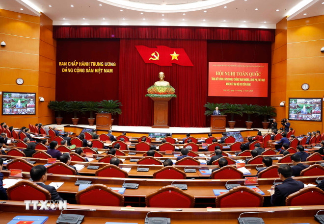 Tổng Bí thư: Phòng, chống tham nhũng phải "kiên trì, quyết tâm, đồng thuận, toàn diện và đột phá"- Ảnh 1.