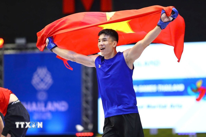 Liên tiếp giành HCV, Việt Nam lên top 2 bảng tổng sắp huy chương SEA Games 33- Ảnh 2.