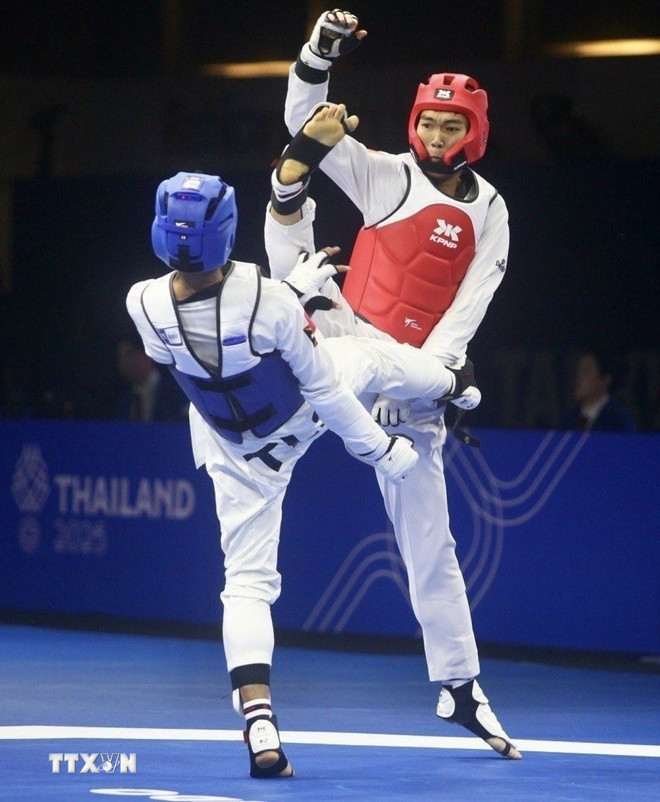 Liên tiếp giành HCV, Việt Nam lên top 2 bảng tổng sắp huy chương SEA Games 33- Ảnh 1.