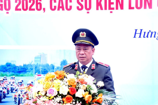 Đồng loạt ra quân cao điểm tấn công, trấn áp tội phạm, đảm bảo an ninh trật tự- Ảnh 1.