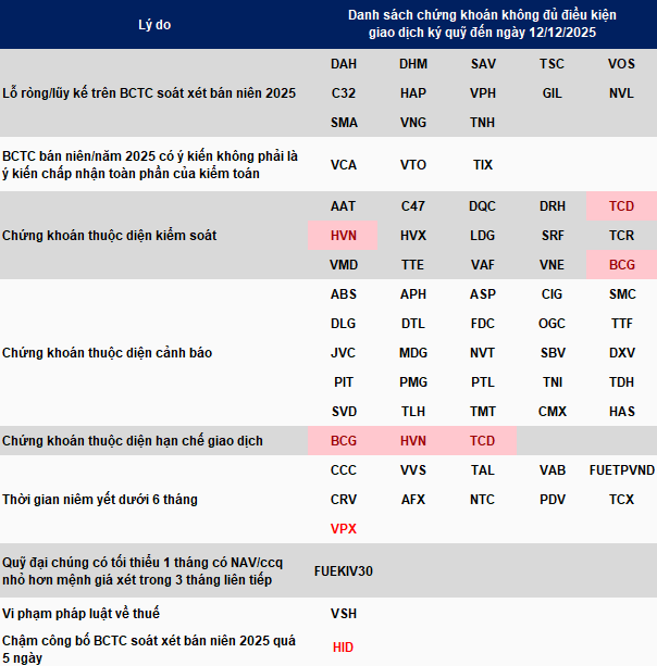 HOSE bổ sung 2 cổ phiếu vào danh sách cắt margin, nâng tổng số lên 70 mã- Ảnh 2.