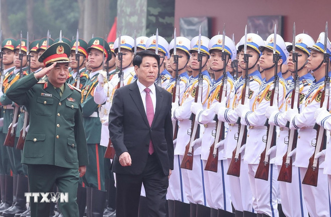 Chủ tịch nước: Triển khai các giải pháp xây nền quốc phòng toàn dân vững mạnh- Ảnh 3.