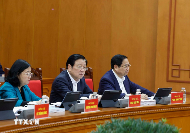 Tổng Bí thư: Tạo hành lang pháp lý thuận lợi nhất để thúc đẩy phát triển đất nước- Ảnh 2.