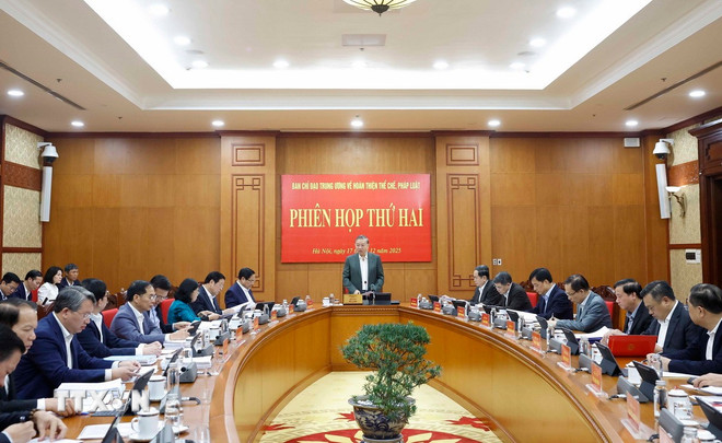 Tổng Bí thư: Tạo hành lang pháp lý thuận lợi nhất để thúc đẩy phát triển đất nước- Ảnh 1.