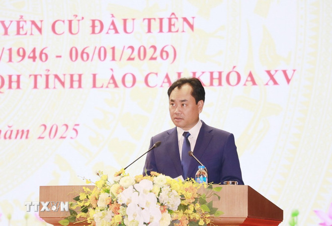 Phó Thủ tướng Phạm Thị Thanh Trà: Lào Cai chủ động đề xuất cơ chế, tạo không gian và động lực mới- Ảnh 1.