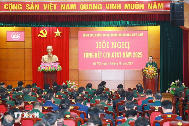 Đồng bộ giải pháp nâng cao chất lượng công tác Đảng, chính trị trong toàn quân- Ảnh 1.