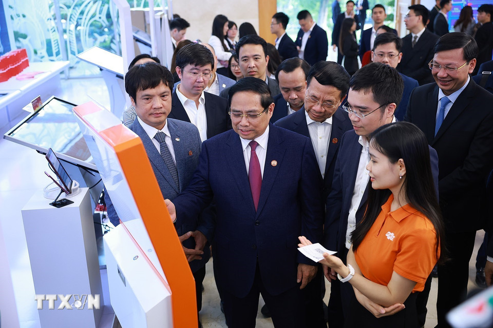 Thủ tướng Phạm Minh Chính dự Hội nghị sơ kết triển khai Nghị quyết 57- Ảnh 5.