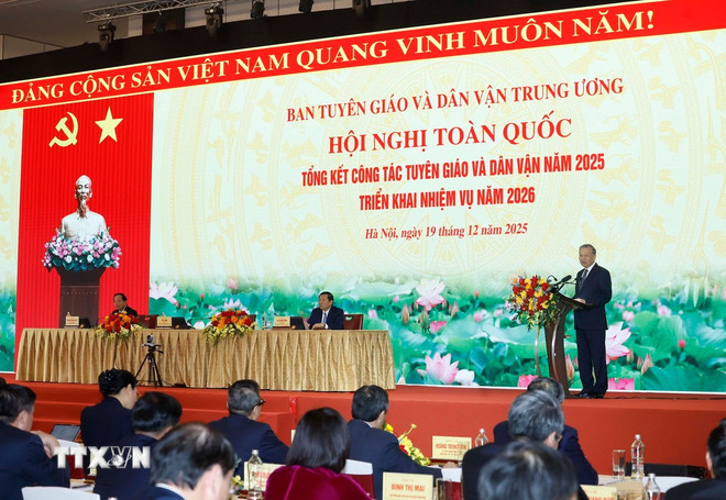 Tổng Bí thư: Xây dựng đội ngũ cán bộ tuyên giáo, dân vận chuyên tâm, thạo việc- Ảnh 1.