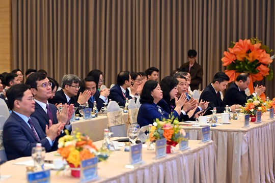 Chủ tịch Bùi Thị Minh Hoài dự Đại hội đại biểu toàn quốc Hội Thầy thuốc trẻ Việt Nam lần thứ V- Ảnh 1.