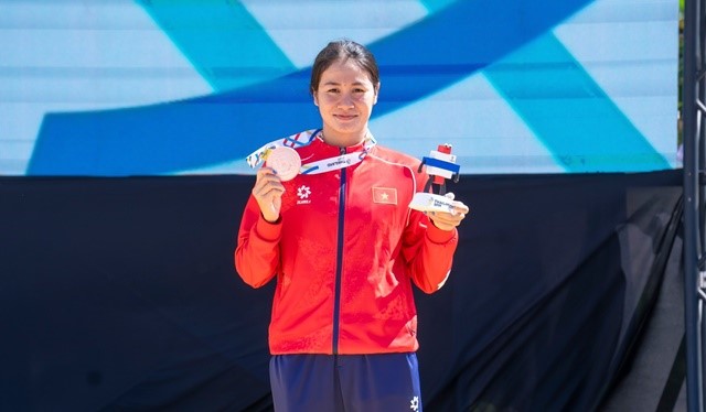 Nữ vận động viên Việt Nam và dấu ấn rực rỡ tại SEA Games 33- Ảnh 4.