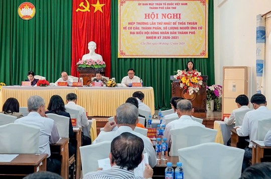 Một số lưu ý trong tổ chức Hội nghị cử tri nơi công tác, nơi cư trú đối với người ứng cử Đại biểu Quốc hội và đại biểu Hội đồng nhân dân- Ảnh 1.