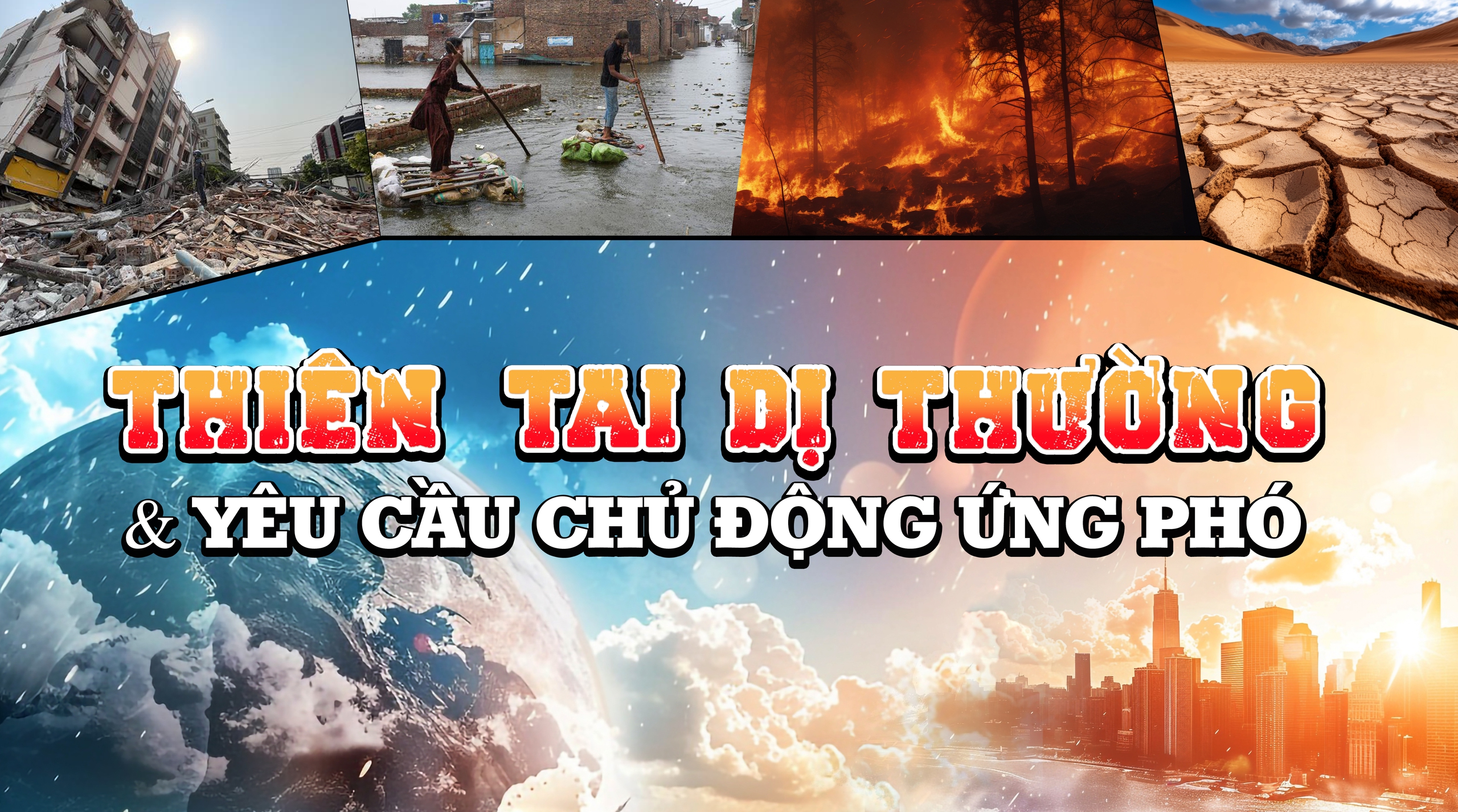Thiên tai dị thường & yêu cầu chủ động ứng phó - Bài 1: Thế giới trong kỷ nguyên thiên tai cực đoan
