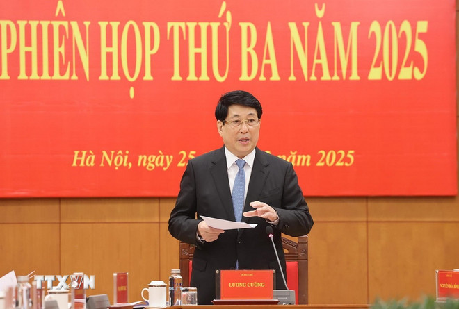 Chủ tịch nước: Đổi mới công tác xây dựng, thi hành pháp luật trong giai đoạn mới- Ảnh 1.