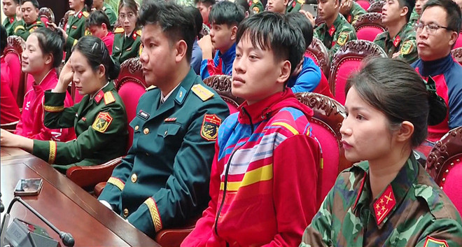 Quân đội tuyên dương vận động viên đạt thành tích cao năm 2025- Ảnh 1.