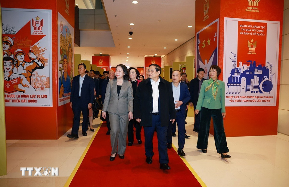 Thủ tướng kiểm tra công tác chuẩn bị Đại hội Thi đua yêu nước lần thứ XI- Ảnh 2.