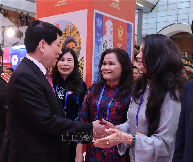 Tổng Bí thư Tô Lâm và Chủ tịch nước Lương Cường dự khai mạc Đại hội Thi đua yêu nước toàn quốc lần thứ XI- Ảnh 8.