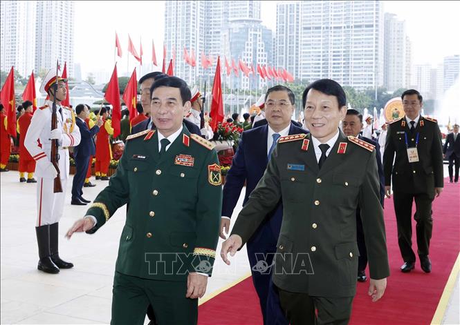 Tổng Bí thư Tô Lâm và Chủ tịch nước Lương Cường dự khai mạc Đại hội Thi đua yêu nước toàn quốc lần thứ XI- Ảnh 9.