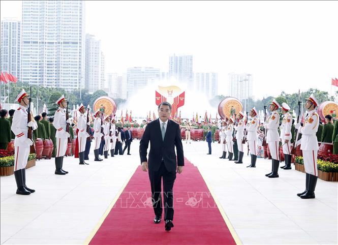 Tổng Bí thư Tô Lâm và Chủ tịch nước Lương Cường dự khai mạc Đại hội Thi đua yêu nước toàn quốc lần thứ XI- Ảnh 10.