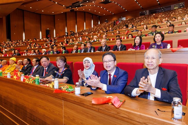 Đoàn Chủ tịch UBTƯ MTTQ Việt Nam đoàn kết, chung sức đồng lòng, biến thi đua thành hành động vì tương lai tươi sáng của dân tộc- Ảnh 3.