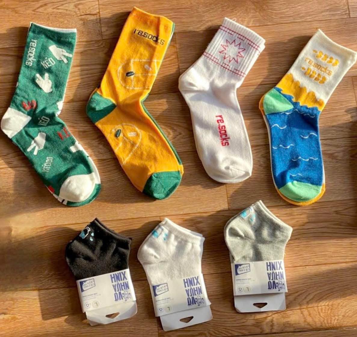 Dùng chai nhựa tái chế thành tất ấm mùa đông- Ảnh 5. Dùng chai nhựa tái chế thành tất ấm mùa đông- Ảnh 5.