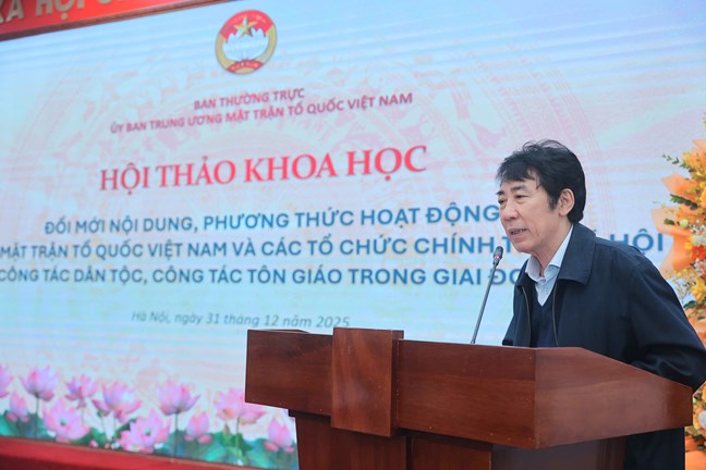 Phát huy vai trò nòng cốt thực hiện công tác dân tộc, công tác tôn giáo trong giai đoạn mới- Ảnh 3. Phát huy vai trò nòng cốt thực hiện công tác dân tộc, công tác tôn giáo trong giai đoạn mới- Ảnh 3.