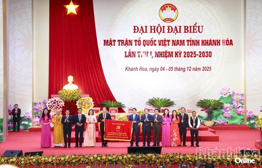 Phó Chủ tịch Hoàng Công Thủy dự Đại hội đại biểu MTTQ Việt Nam tỉnh Khánh Hòa lần thứ I, nhiệm kỳ 2025-2030- Ảnh 8.