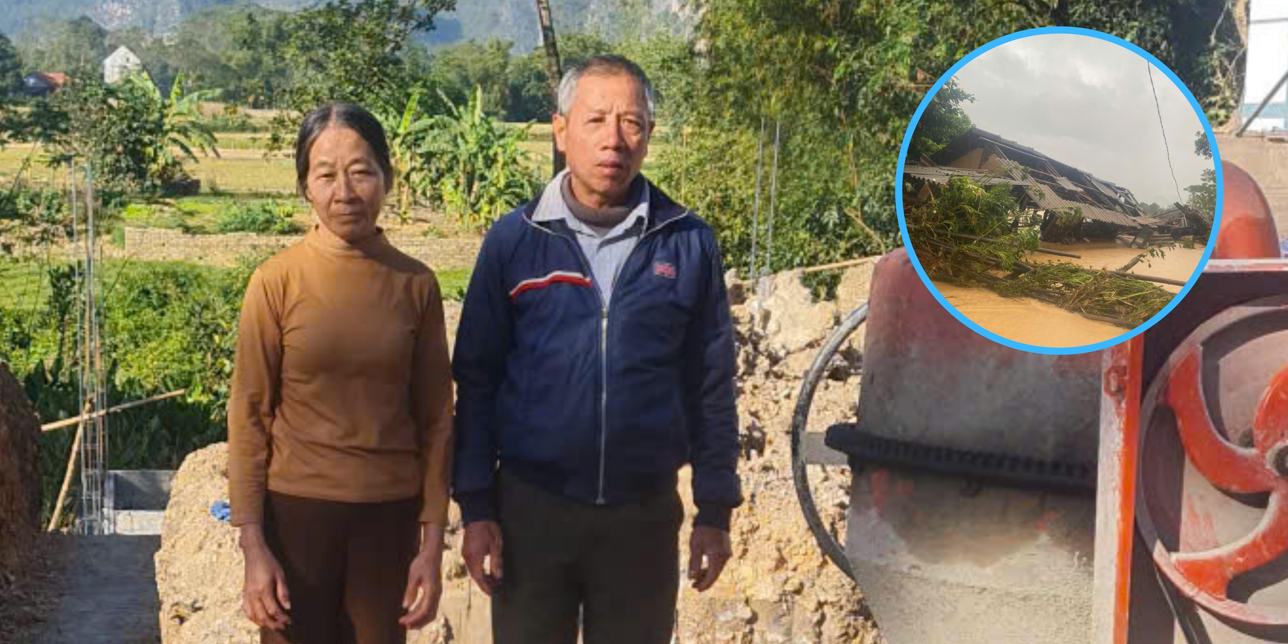 Ngôi nhà mới mang theo hy vọng hồi sinh sau bão lũ