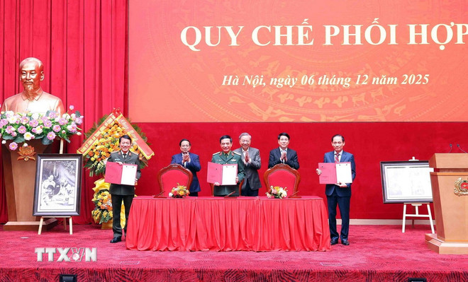 Tăng cường phối hợp công an-quân đội-ngoại giao trong giai đoạn mới- Ảnh 2.