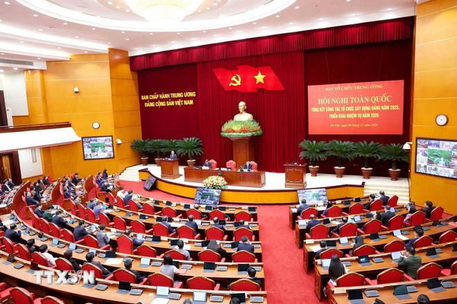 Triển khai công tác Tổ chức xây dựng Đảng năm 2026 với nhiều yêu cầu chiến lược- Ảnh 1.