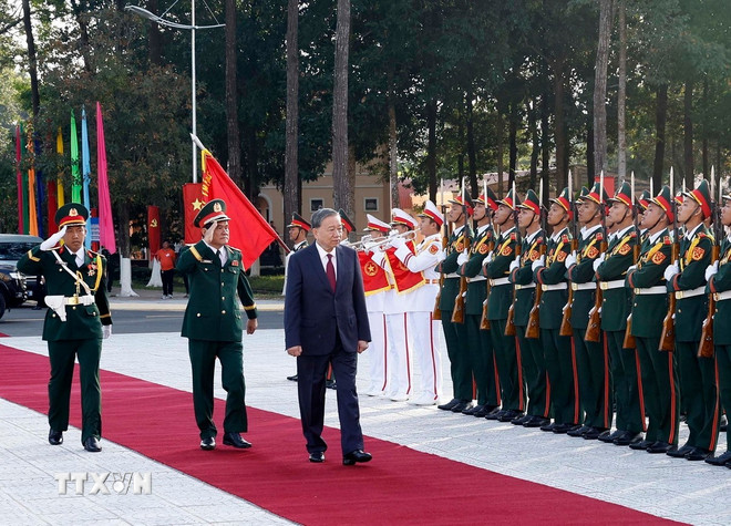 Tổng Bí thư: Xây dựng lực lượng vũ trang Quân khu 9 cách mạng, chính quy, tinh nhuệ, hiện đại- Ảnh 3.